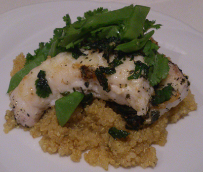 Red Snapper with Quinoa